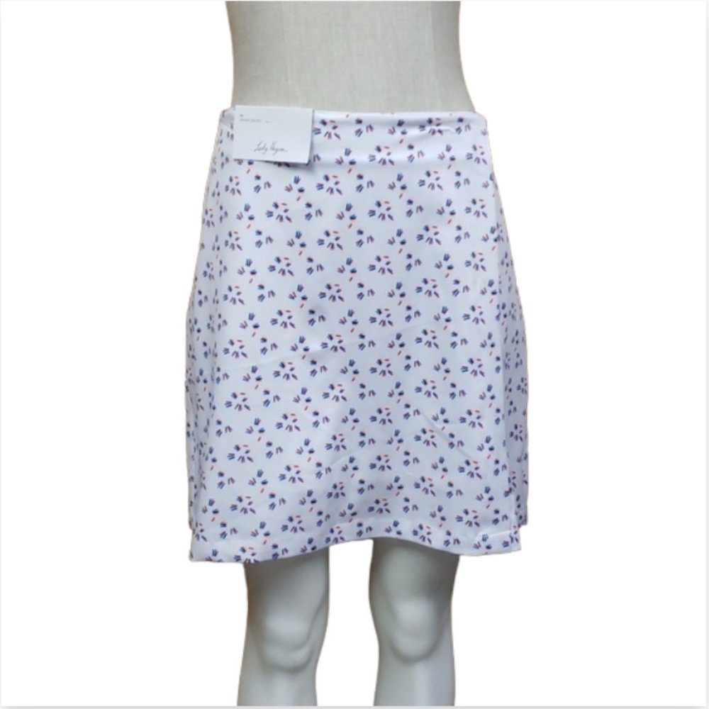 Lady Hagen Golf Skort Size 16 NWT Wrap Sparkler Print